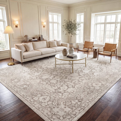 Tapis beige / crème Calidia