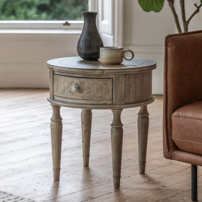 Mandie Solid Wood End Table