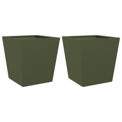 Aldegundo Metal Elevated Planter