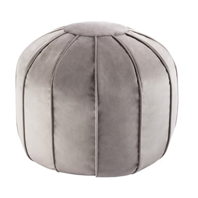 Upholstered Velvet Ottoman