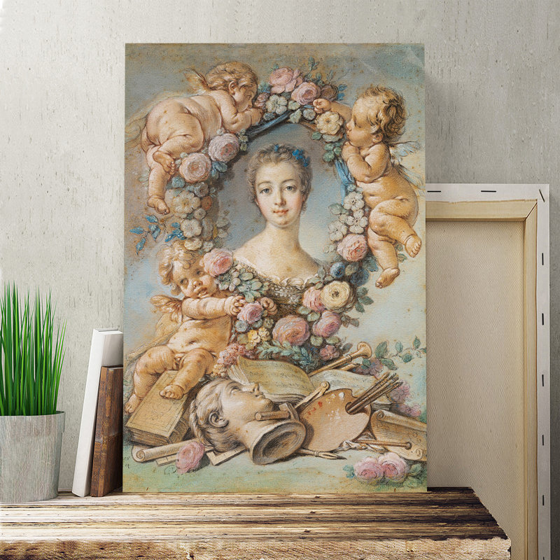 Francois Boucher - Wrapped Canvas Painting, 100cm H x 70cm W
