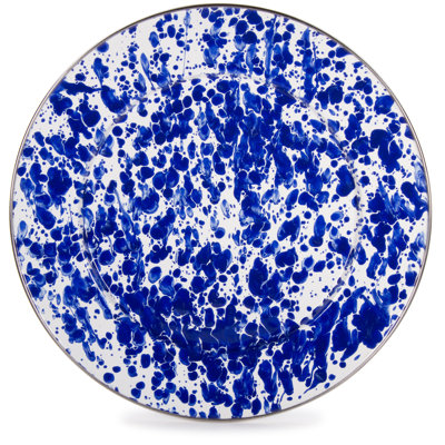 Cobalt Swirl Round