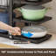 Carbon Steel Rectangle Countertop / Cabinet Pot Rack