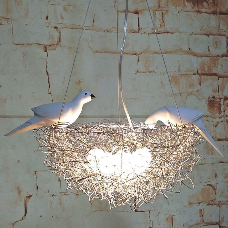 Isman 5 - Light White Unique/Statement Pendant