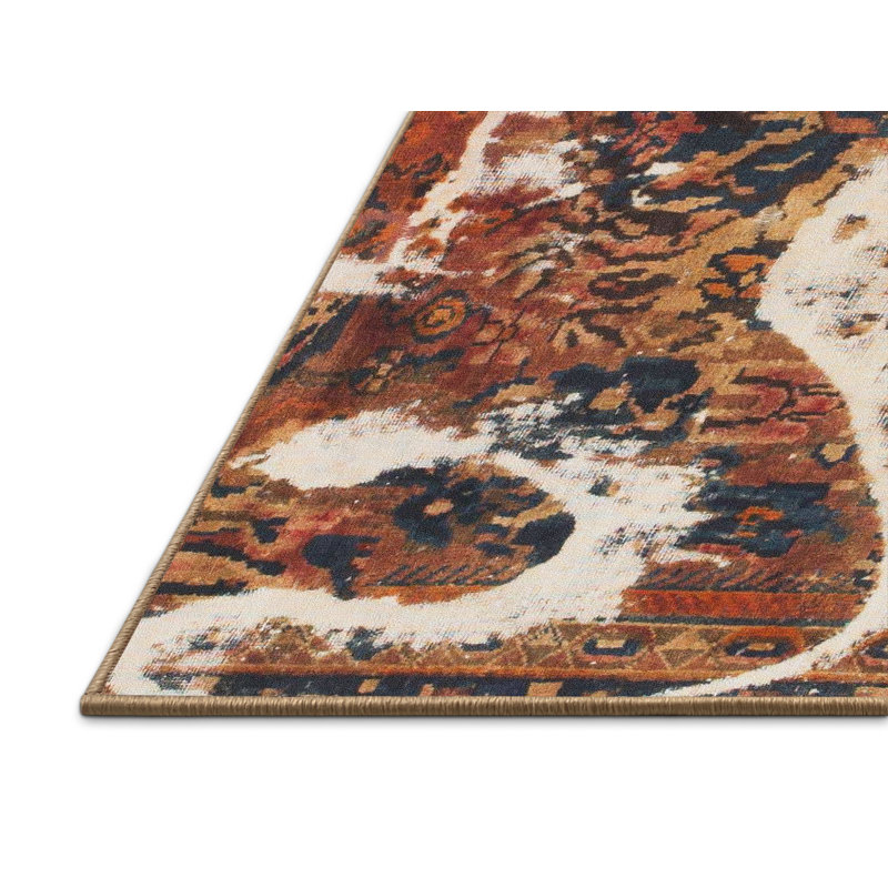 Slatington Abstract Indoor Rug, Rectangle 5' x 8'