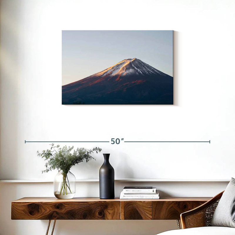 Alvord Good Morning Mount Fuji, H 20 po x l 30 po