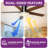 Balconera 52" 5 Blades Ceiling Fan With Light & Remote, 3 LED Colour, 6 Speed Quiet DC Motor-111097627-111097626