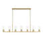 Lustre linéaire à 7 lumières Esma-100156997