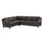 Strada Leather Sectional