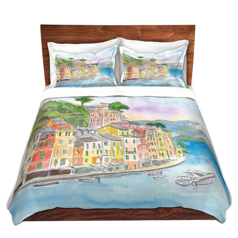 Ensemble de housse de couette en microfibre DiaNoche par Markus Bleichner - Portofino 2