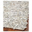 Tapis en cuir tissé à la main de couleur unie Godsey-779572628