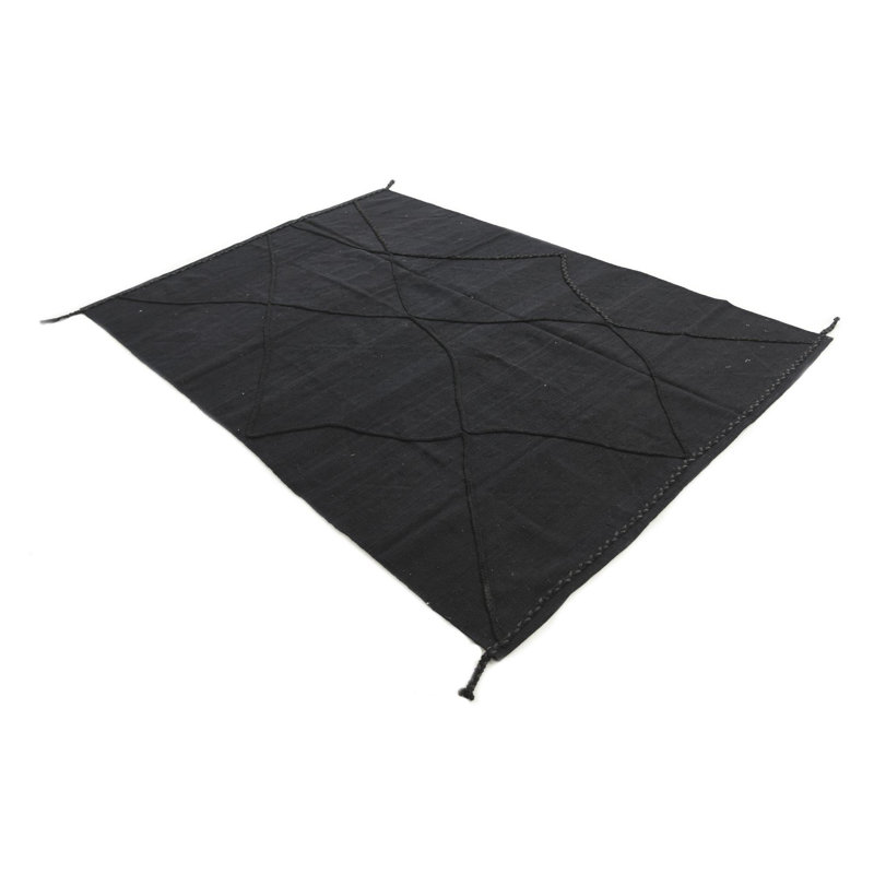 Tapis noir Julian
