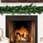 Guirlandes de Noël artificielles 9 pi avec 50 lumières chaudes (ensemble de 2)