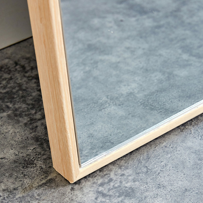 Solid Wood Frame Full-Length Mirror