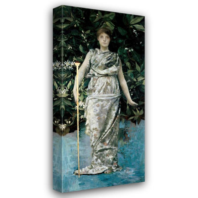"Hymen" par Thomas Wilmer Dewing - Art mural sur toile tendue avec châssis