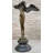 Cogdell Descending Night By Adolph Weinman Bronze Metal Statue Winged Female Angel 21 Inches X 16 Inches
