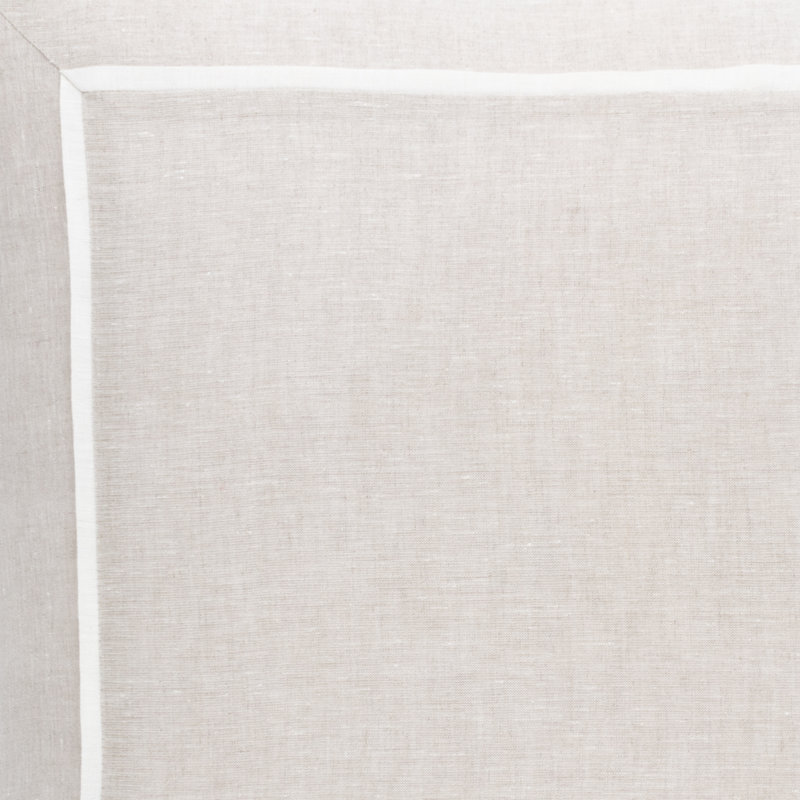 Keaton Linen Sham, Standard, Natural