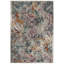 Tapis abstrait gris clair / fuchsia Christa-1467175000