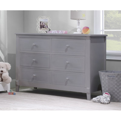 Berkley 6-Drawer Double Dresser with Full-Extension Glides