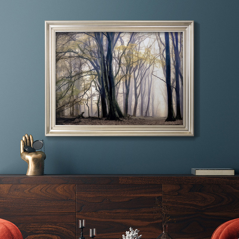 «Fall Softly» - reproduction d'art sur toile encadrée, L 41 po x H 29 po