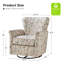 Fauteuil berçant et pivotant Arching-830315915