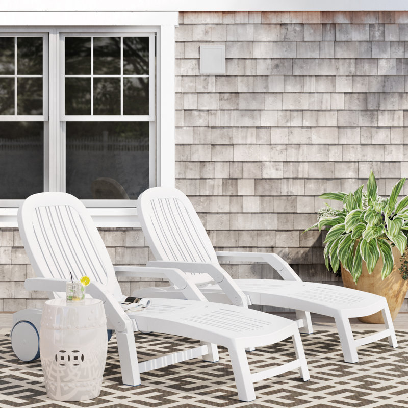 Fazia Outdoor Chaise Lounge Set