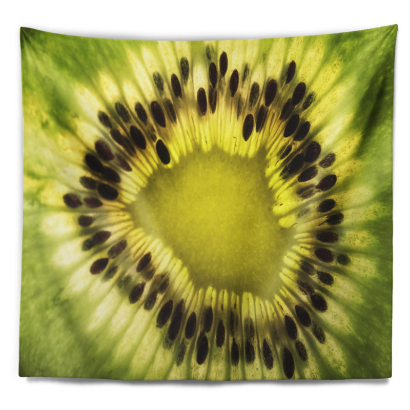 Tapisserie Kiwi Seeds and Interior, H 32 po x l 39 po