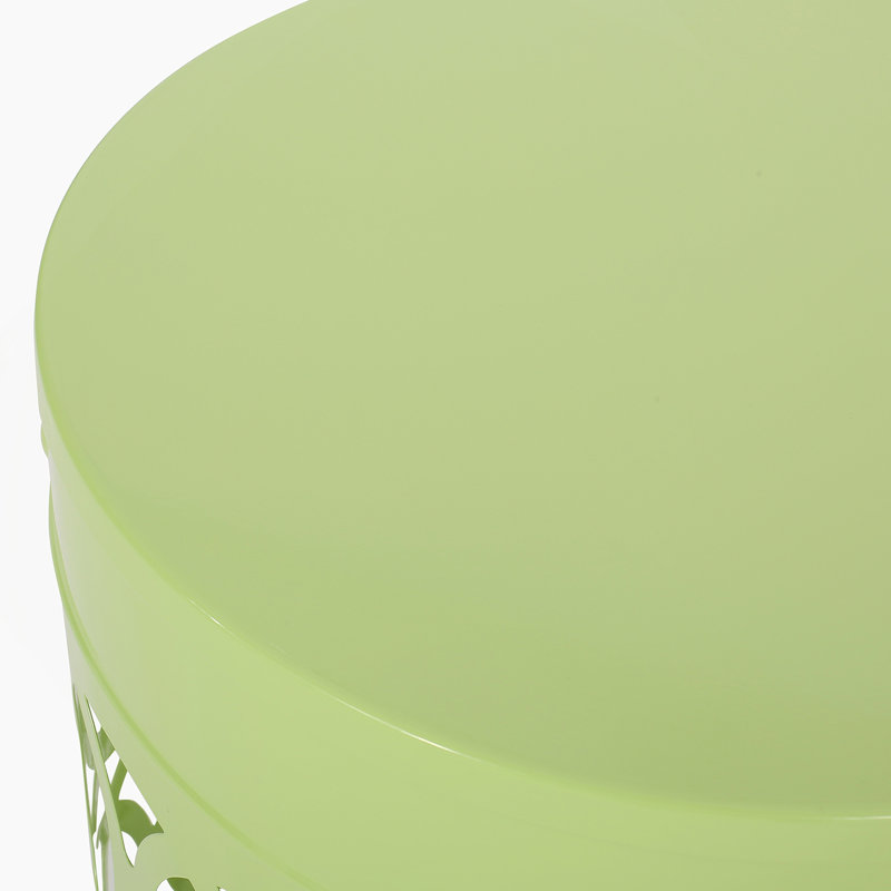 Table de bout en métal - Grand, Vert