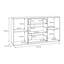 Zaria 163 cm W Plastic Sideboard