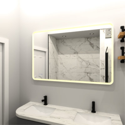 Miroir de salle de bain 48 x 36