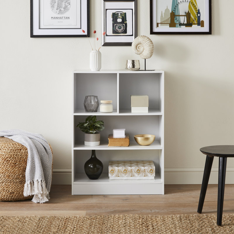 Marzie 63cm W Manufactured Wood Shelving Unit