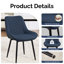 Chaise rembourrée en similicuir-1596612532