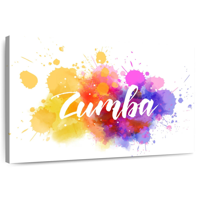 Senne Zumba Color Splash, 20" H x 30" W