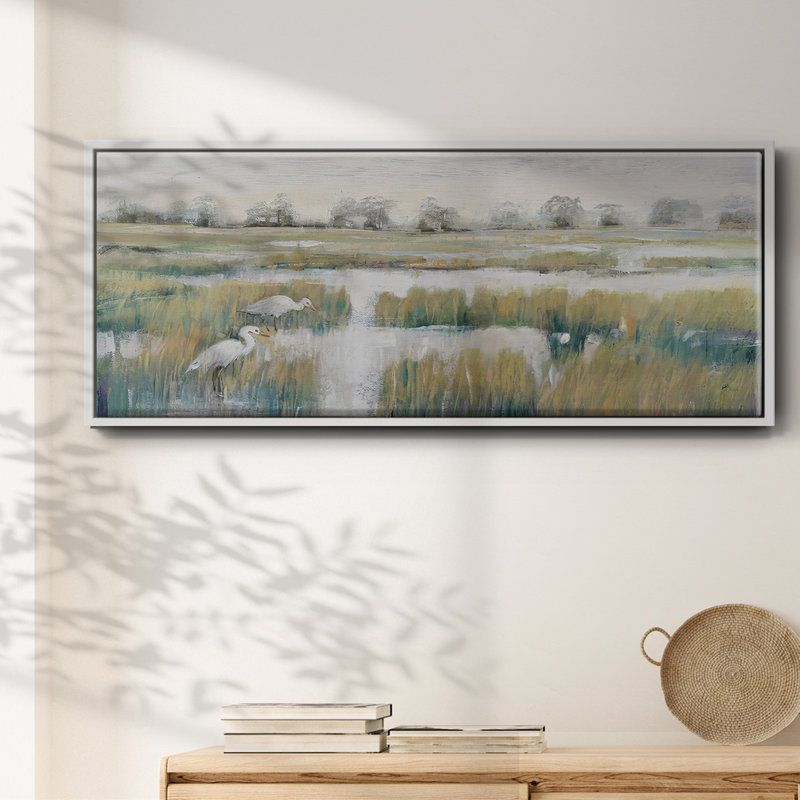 Marshland View V - Toile encadrée