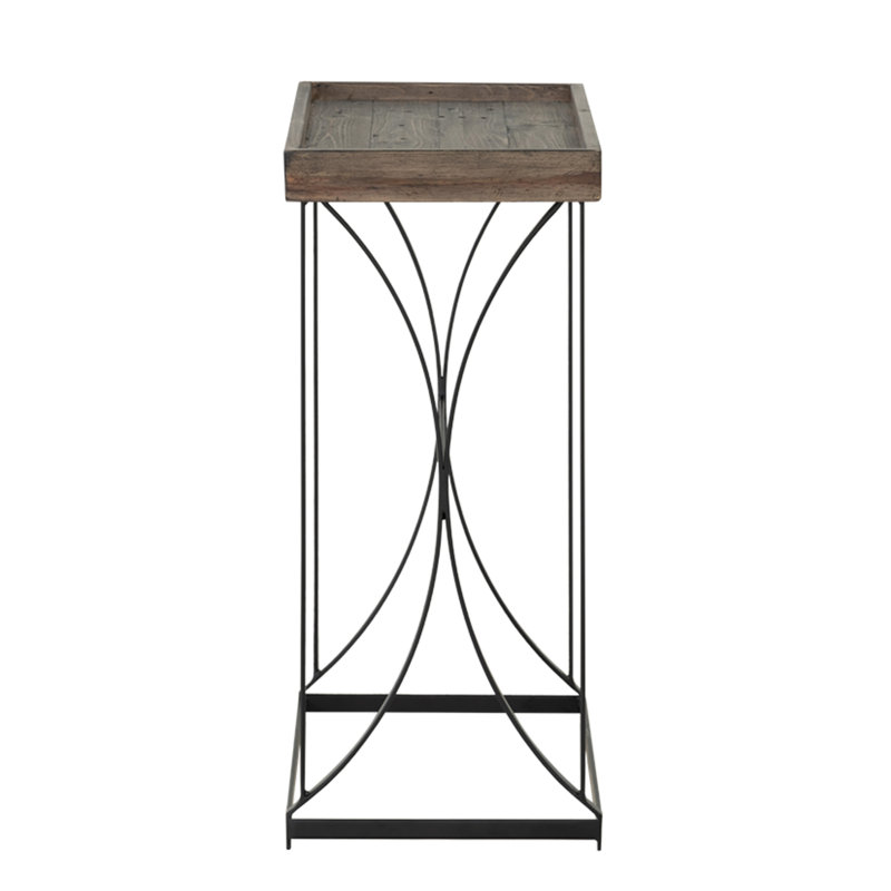 Faircloth 23.5'' Solid Wood Top Console Table