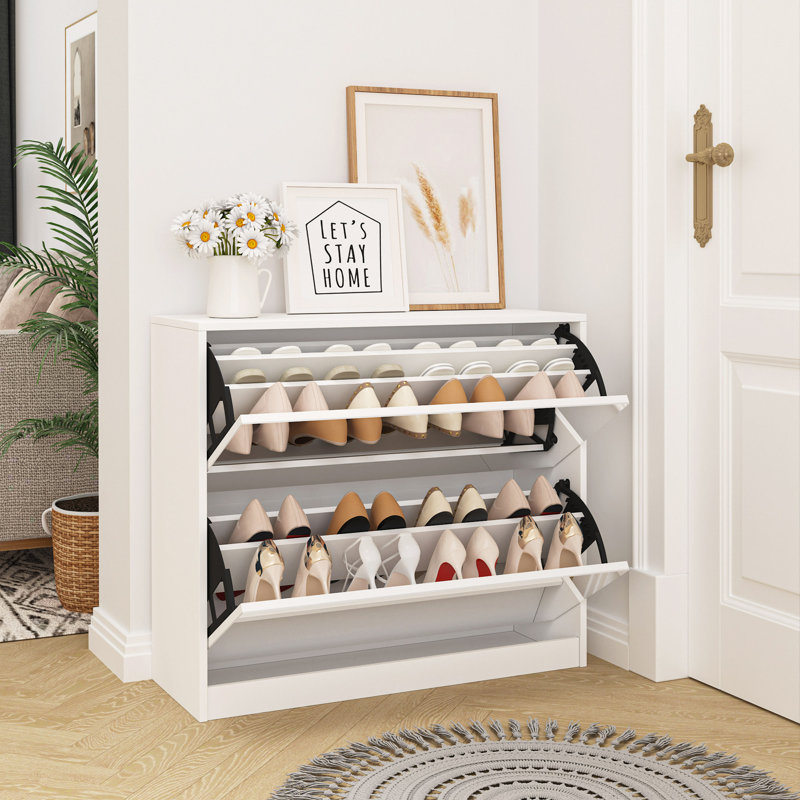 Armoire à chaussures 2 niveaux