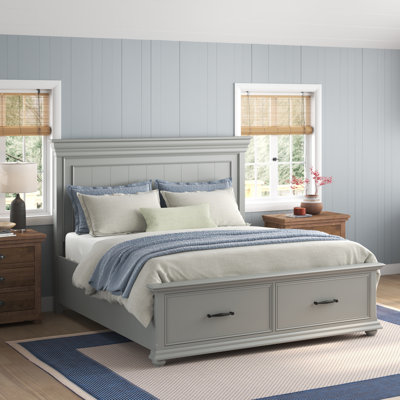 Amarilis Metal Platform Storage Bed