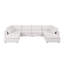Canapé modulaire avec méridienne 8 pièces Pittsgrove