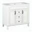 Meuble-lavabo 36 po avec lavabo supérieur et armoire à miroir-2028937384
