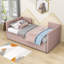 Lit de jour simple rembourré Annaclara-1467962915