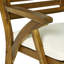 Chaise d'extérieur en bois d'acacia avec coussins-1620857941