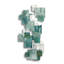 Coral Handmade Glass Wall Décor