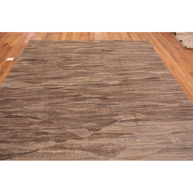 Nazmiyal Collection Modern Large Tribal Flatweave Kilim Area Rug