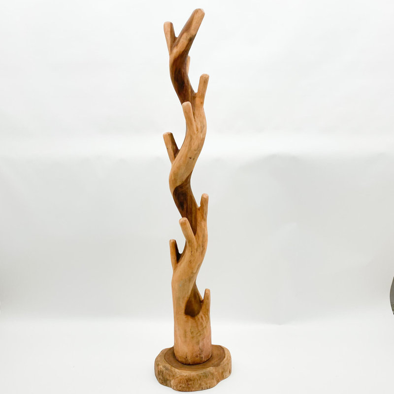 Wagoner Solid Wood Freestanding Coat Rack