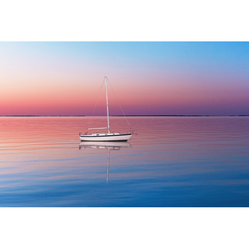 Lakescape VI by James McLoughlin - Wrapped Canvas Print, 30cm H x 46cm W