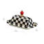 Plat à beurre avec bouton Courtly Check