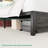 Metal Bed Frame With Headboard,2 Cabinets With Doors, LED Lights And USB Ports, Large Storage Space-151041723-151041726