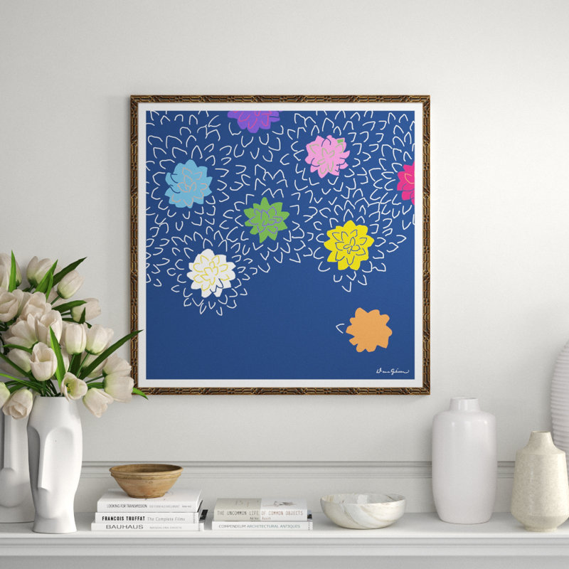 Chrysanthemums Giclee Print by Dana Gibson, Brown
