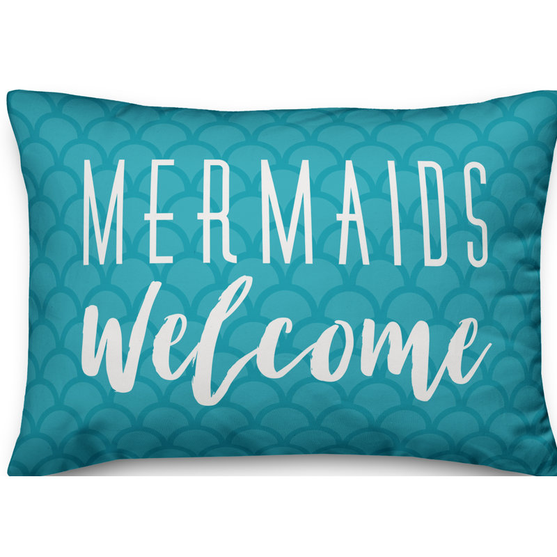 Outdoor Reversible Throw Pillow