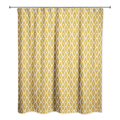 Mincey Geometric Shower Curtain